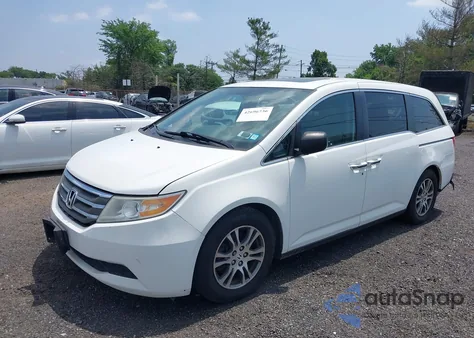 2013 Honda Odyssey Ex-L из США, поврежденный, VIN 5FNRL5H63DB051956
